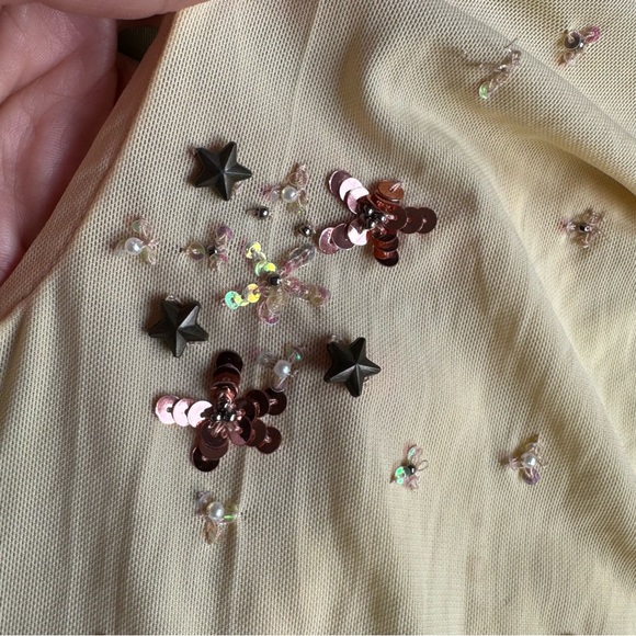 Intimately Free People Siren Song Bejeweled Mesh Bodysuit - Picture 14 of 14